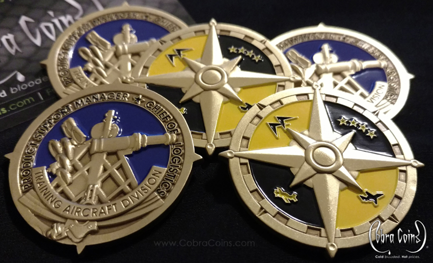 Chief of Logistics Challenge Coin